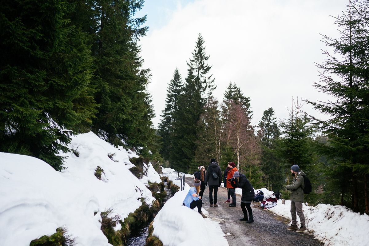 Harz Meet Up Schnee Regen